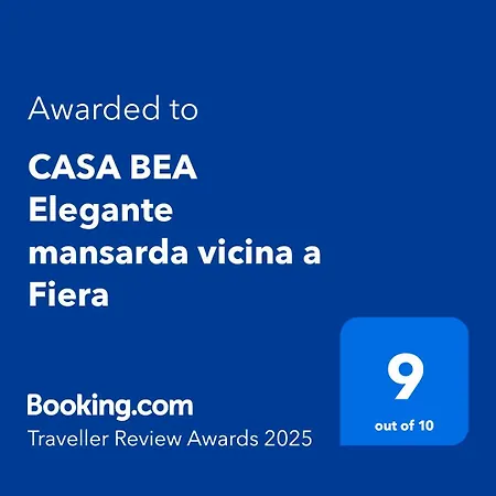 Apartamento Casa Bea Elegante Mansarda Vicina A Fiera